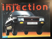 Seat Malaga Injection Brochure 1987
