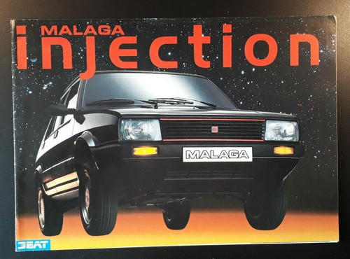 Seat malaga injection - injection, brochure