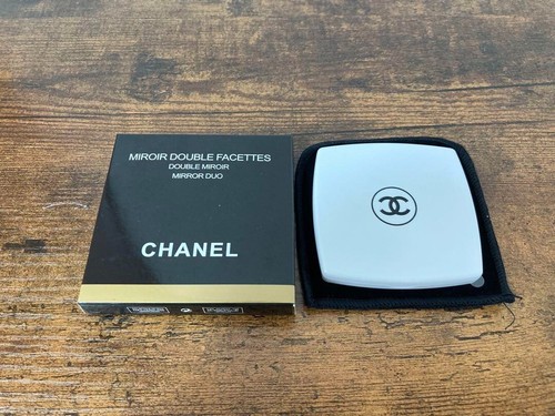 Chanel double compact - , mirror