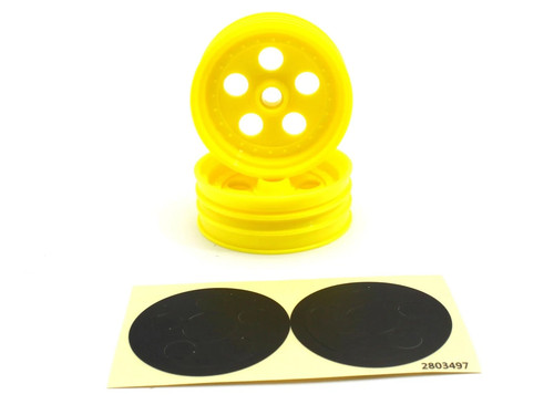 Kyosho front wheel yellow - kyosho,