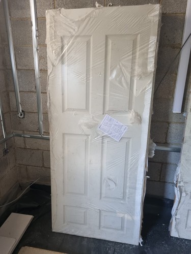 Premdor white panel - panel, primed