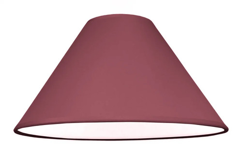 Lampshade red coolie - lampshade, 12"