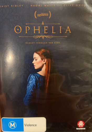 Ophelia region dvd 2018 - ophelia,
