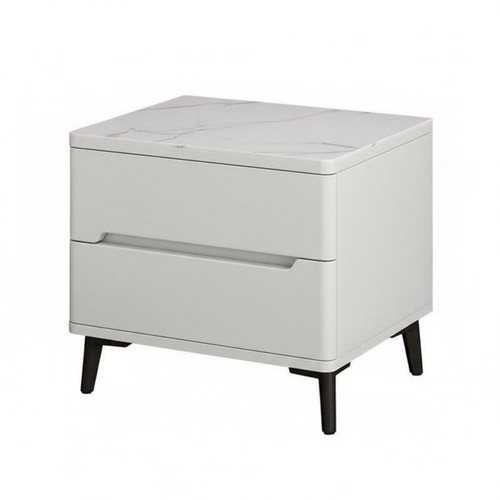 Nightstand with drawers - nightstand,