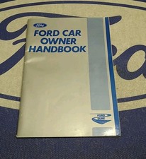 Ford Car Owners Handbook From The Early 1980s Escort MK3 Etc Nice Condition