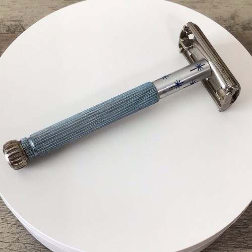 Vintage lady gillette blue - vintage,