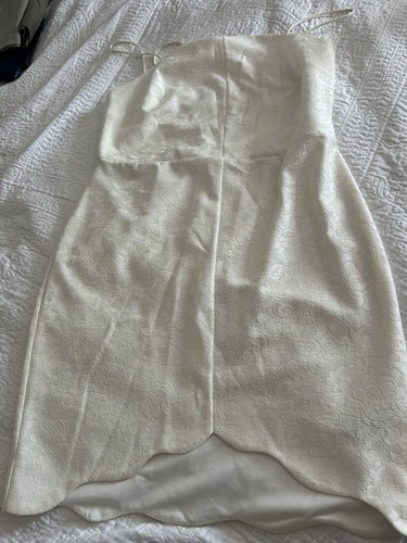 Ladies cream dress with lace - ladies,