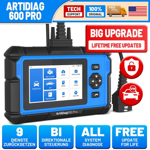 Topdon ad600 pro - topdon, system