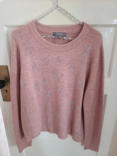 Oasis sparkly star - star, jumper