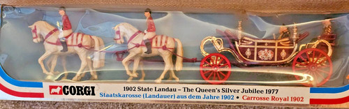Corgi 1902 state landau silver - 1902,