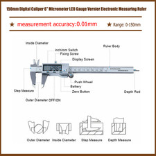 150mm Digital Vernier Caliper