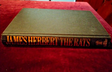 The Rats James Herbert New English Library NEL 1st edition hardback 1974 SIGNED