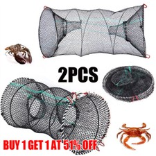 2 x CRAB TRAP NET CRAB PRAWN