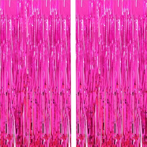 Foil tinsel curtain shimmer - 2m,