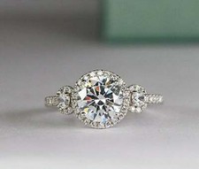 Lab Created 2.65Ct Round Cut