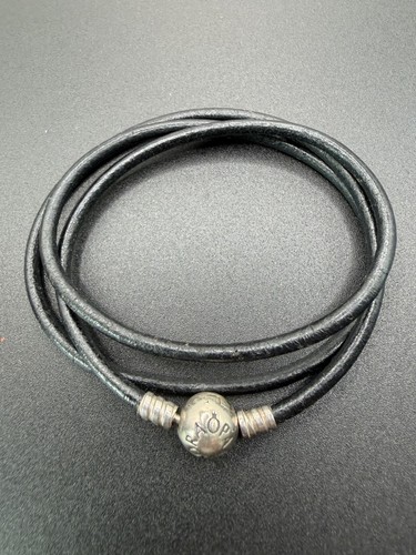Authentic pandora black smooth - authentic,