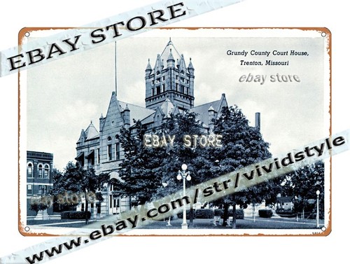 Tin sign 1941 grundy - tin,
