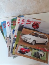 MG OWNERS CLUB MAGAZINES 2023.  INCLUDES 8 MONTHS SEE PHOTOS AND DESCRIPTION VGC