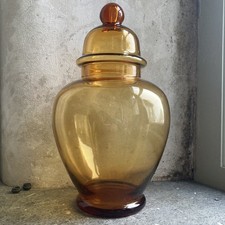 Vintage Antique Large Amber