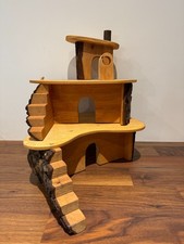 MagicWood Toys Fairy and Elf Tree House Wooden Open Ended Play Toy (Repaired)