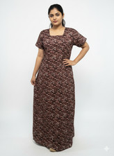 Indian Nightie Cotton Night