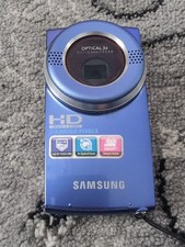 Samsung U20 Blue Full HD Compact Camcorder Tested And Working