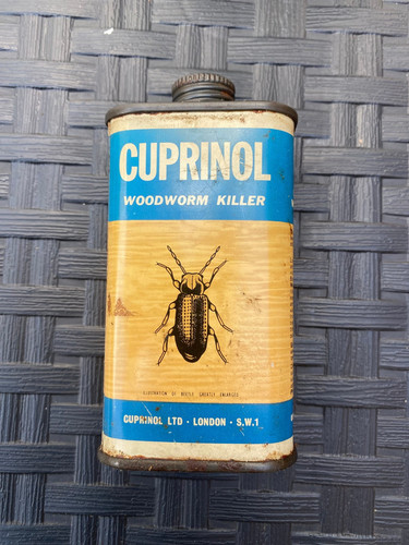 Vintage cuprinol woodworm - vintage,