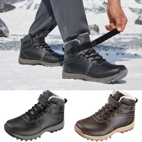 Mens snow boots - snow, lining