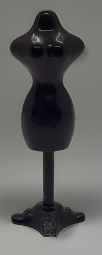 Dolls house black metal dress