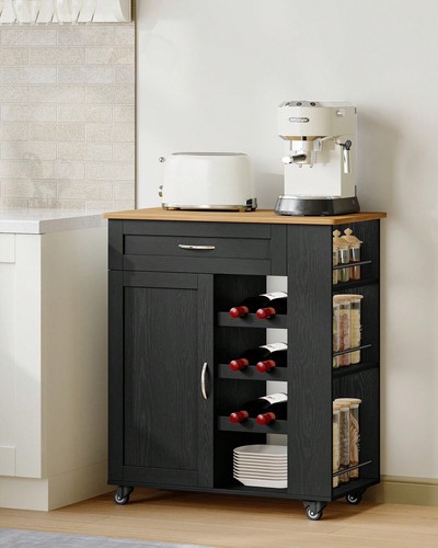 Kitchen trolley wine - trolley, rack