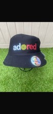 Black Stone Roses Adored Bucket Hat - New