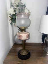 An Edwardian Brass And China
