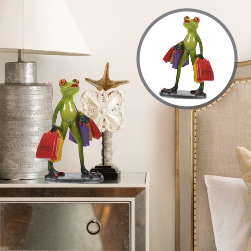 Resin shopping frog shape - shopping, frog-shape