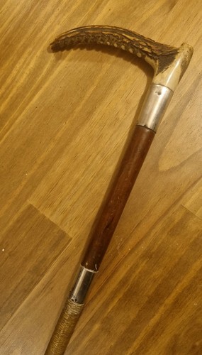 Antique antler horn - antique,
