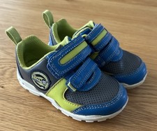 Clark’s Infant Kids Shoes Trainers 5G Light Up Flashing Blue Green Brite Zap Jet