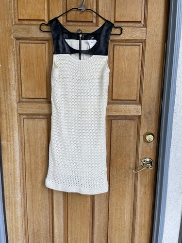 Sandro mini cotton knit dress - mini,