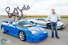Jeremy Clarkson Hand Signed 6x4 Photo The Grand Tour Top Gear Autograph + COA