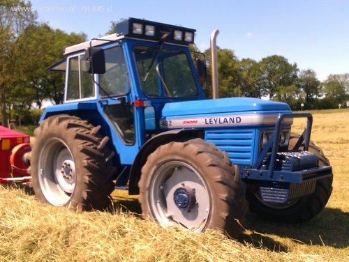 Leyland synchro tractor - tractor, bonnet