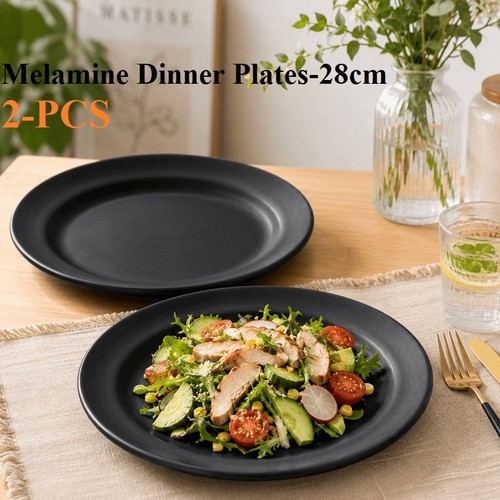 Pack 28cm black melamine - 2,