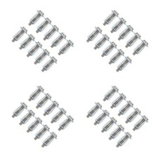 40 pcs  Hollow Door Anchor Expansion Nut Jack With Screw Jack Fixing Nut