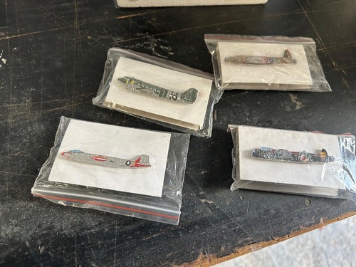 Military aircraft pin badges - military,