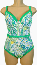 BODEN ColourPop Swimsuit Green