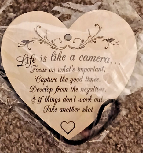 Small wooden heart - small,