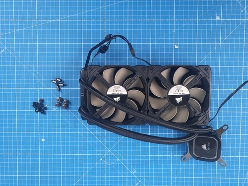 Corsair hydro h100x 240mm cpu - 240mm,