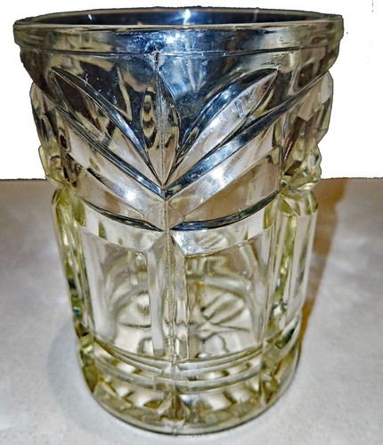 Edwardian cut glass - edwardian, jar