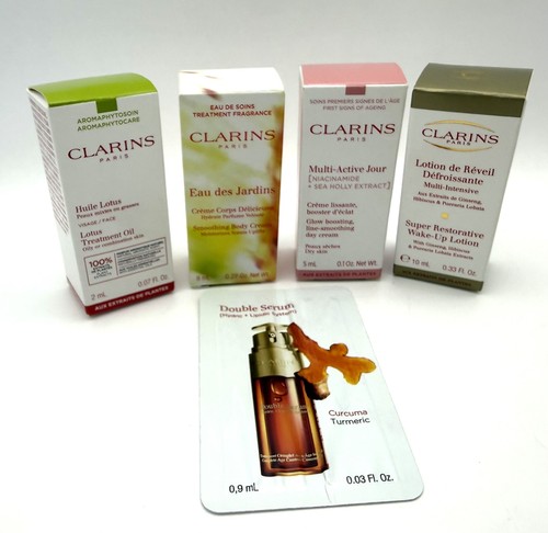 Clarins skincare set double - clarins,