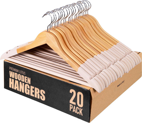 Premium quality wooden hangers - wooden,