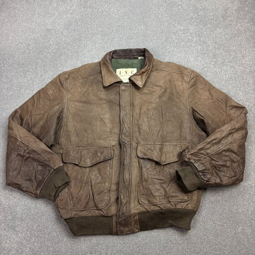 Leather flying jacket adult - flying,