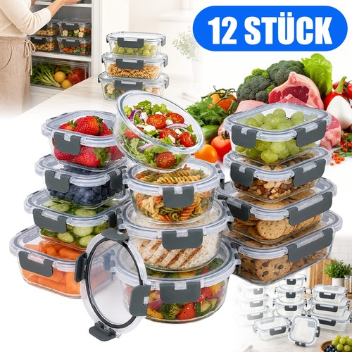 Piece glass food storage - glass,