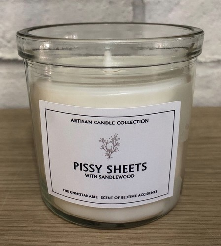 Funny candle label birthday - candle,